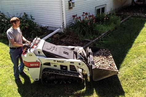 how much to rent a walk behind skid steer|bobcat rental cost per day.